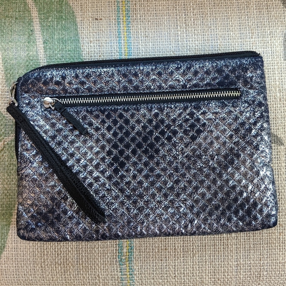 Vera Bradley Metallic Wristlet